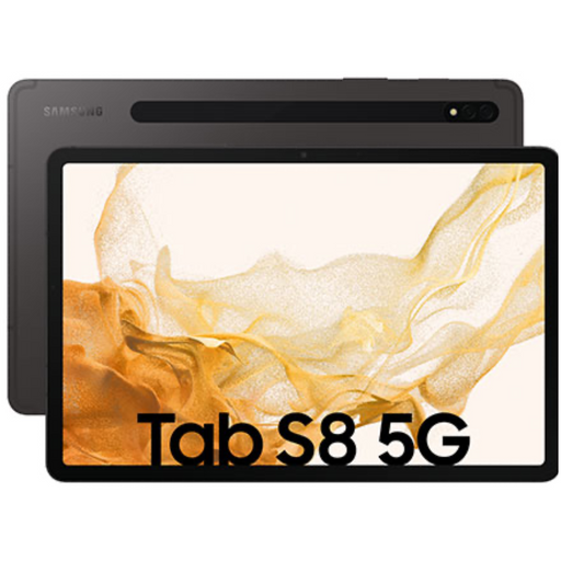 Refurbished Galaxy Tab S8 5G 128GB - Black