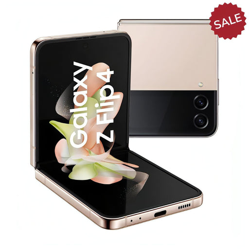 Refurbished Samsung Z Flip 4 - 128GB - Pink Gold - Unlocked