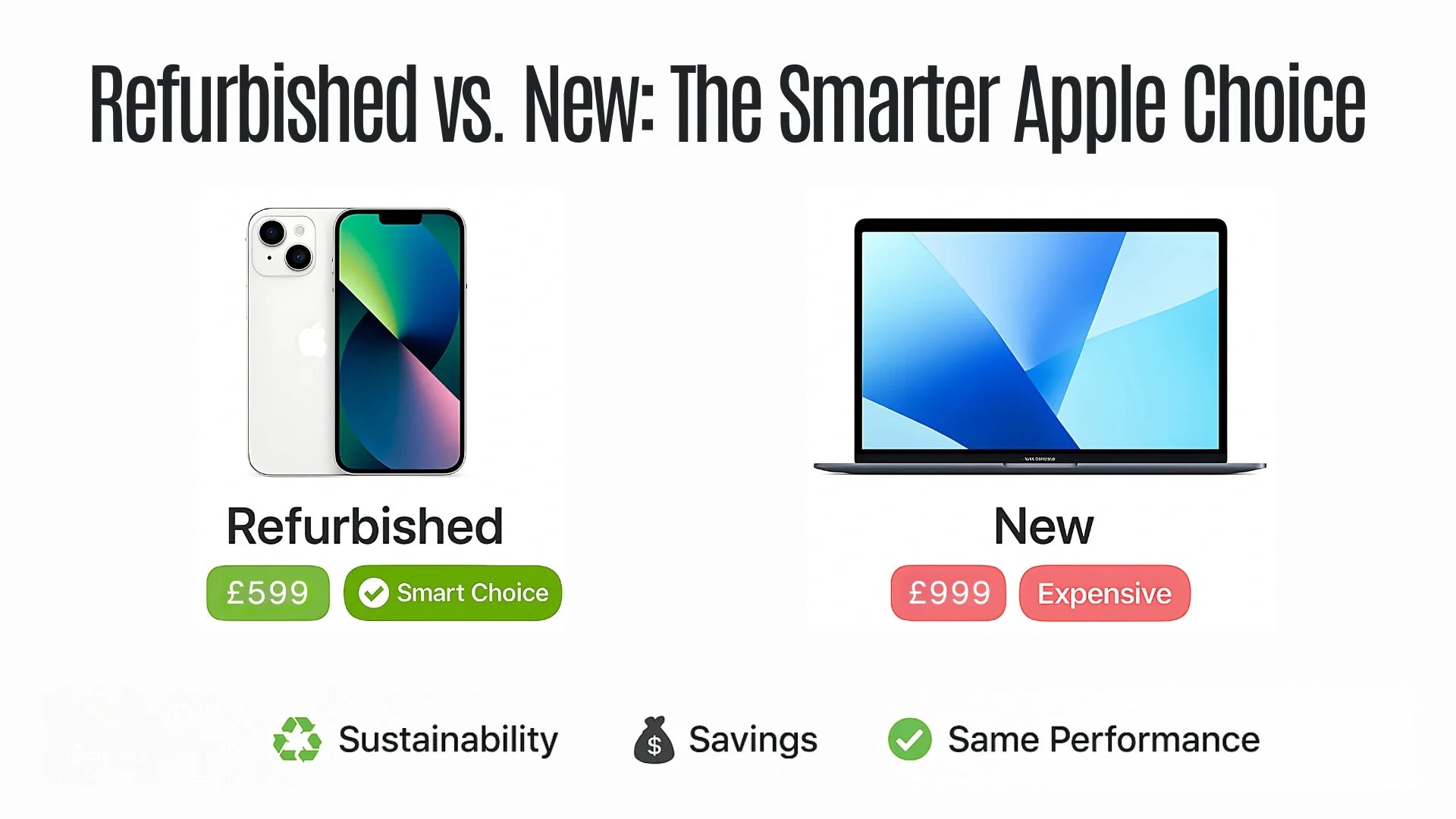 Top 10 Reasons to Choose Refurbished Apple Products