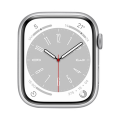 Refurbished Apple Watch (Series 8) 2022 GPS 41mm - Silver - NO BAND