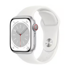 Apple Watch (Series 8) 2022 GPS + Cellular 41 - Aluminium Silver - NO STRAP