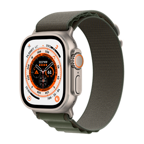Apple Watch (Ultra) 2 2023 GPS + Cellular 49 - Titanium Grey - Alpine loop Green