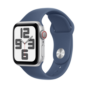Apple Watch Series 9 (2023) GPS+Cell 45 mm - Aluminium Silver - Sport band Blue