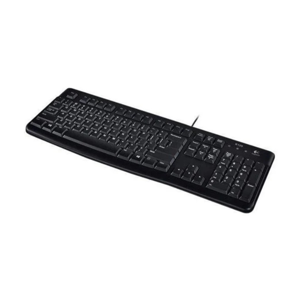 Refurbished Logitech Keyboard K120 - Black