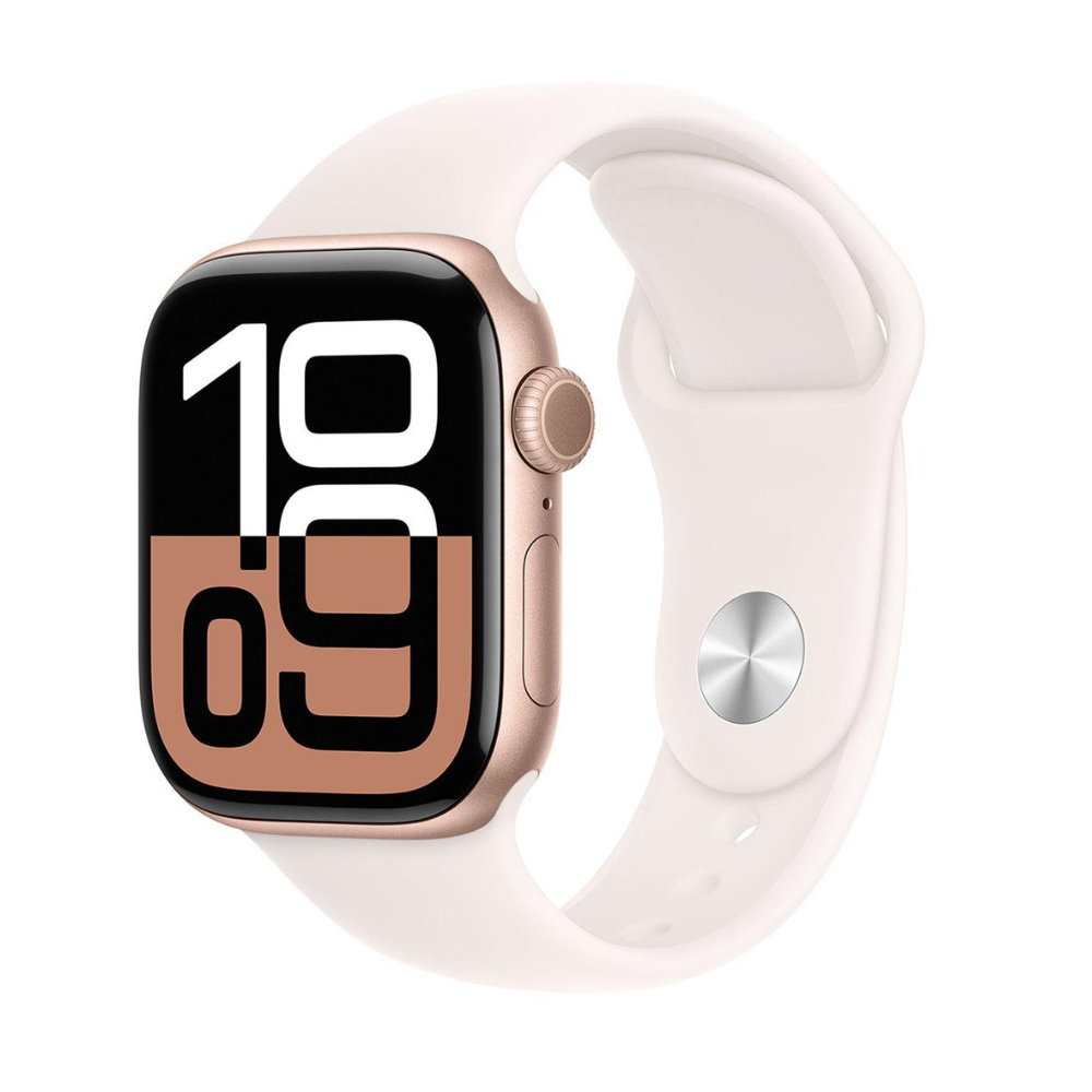 Apple Watch (Series 10) 2024 GPS + Cellular 42mm S/M - Rose Gold - Aluminium Rose Gold