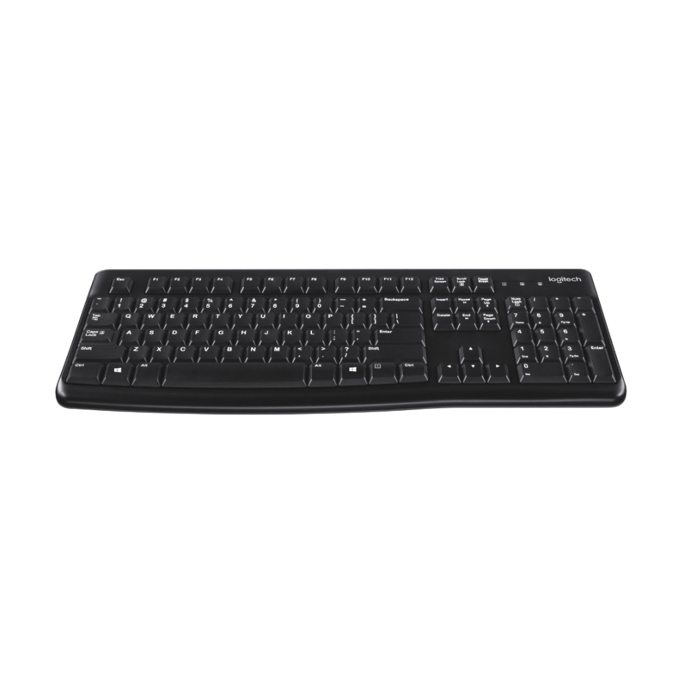 Refurbished Logitech Keyboard K120 - Black