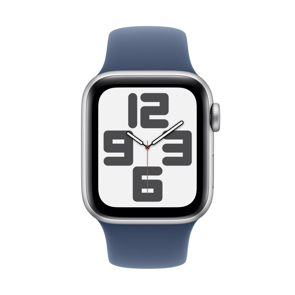 Apple Watch Series 9 (2023) GPS + Cellular 41 mm - Aluminium Silver - Sport band Blue