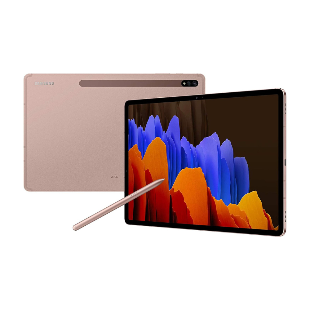 Refurbished Samsung Galaxy Tab S7+ 5G 128GB - Mystic Bronze - WiFi + Cellular