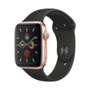 Refurbished Apple Watch (Series 9) 2023 GPS + Cellular 45mm - Pink Aluminium - Black Sport Band (SIM-Free)
