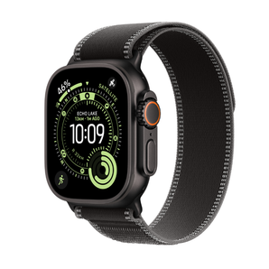 Refurbished Apple Watch Ultra 3 (2025) GPS + Cellular 49 mm - Titanium Black - Trail loop Black