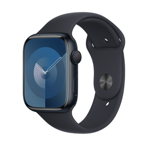 Refurbished Apple Watch (Series 9) 2023 GPS 41mm - Midnight Aluminium - Midnight Band