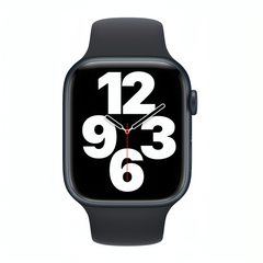 Refurbished Apple Watch (Series 7) 45mm - Midnight Aluminium - NO SRAP