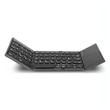 Refurbished Jelly Comb Foldable Bluetooth Keyboard with Touchpad- Dark Grey