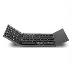 Refurbished Jelly Comb Foldable Bluetooth Keyboard with Touchpad- Dark Grey
