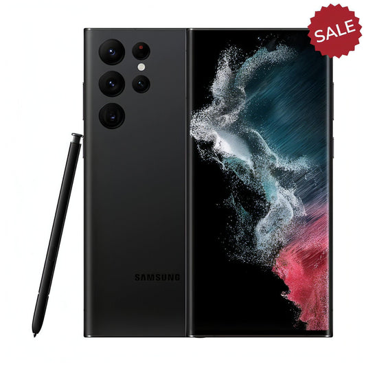 Refurbished Samsung Galaxy S22 Ultra 5G 256GB - Black (SIM-Free)